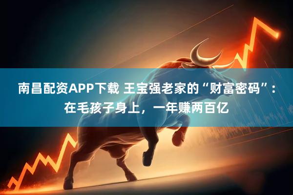 南昌配资APP下载 王宝强老家的“财富密码”：在毛孩子身上，一年赚两百亿